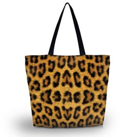 Nákupní a plážová taška Huado - Leopard