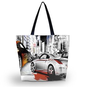 Huado nákupní a plážová taška - Dream Cars