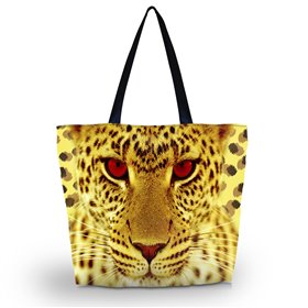Huado nákupní a plážová taška - Leopardí kukuč