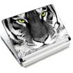 Samolepka, skin Huado pro notebook 12"-15,6" Tygr černobílý